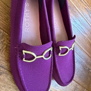 Rothy’s Double Bit Driver Loafer | Purple Sapphire | Size 9 | NWOT